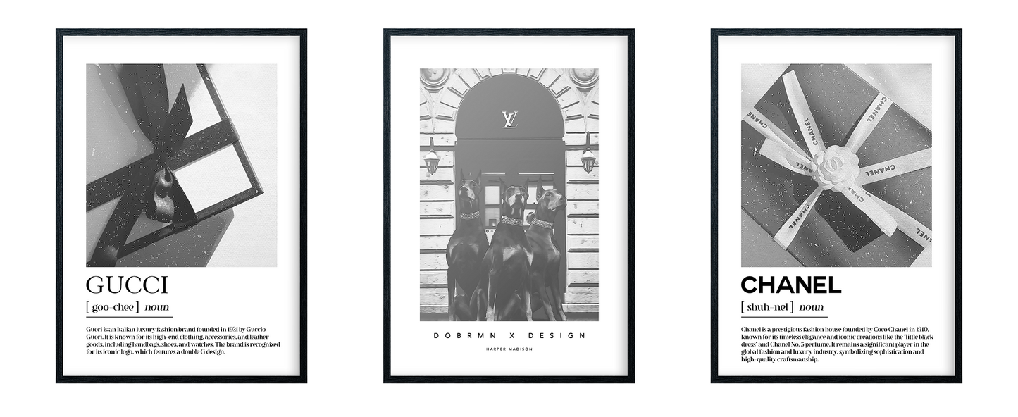 Poster Bundle - Black & White Designer