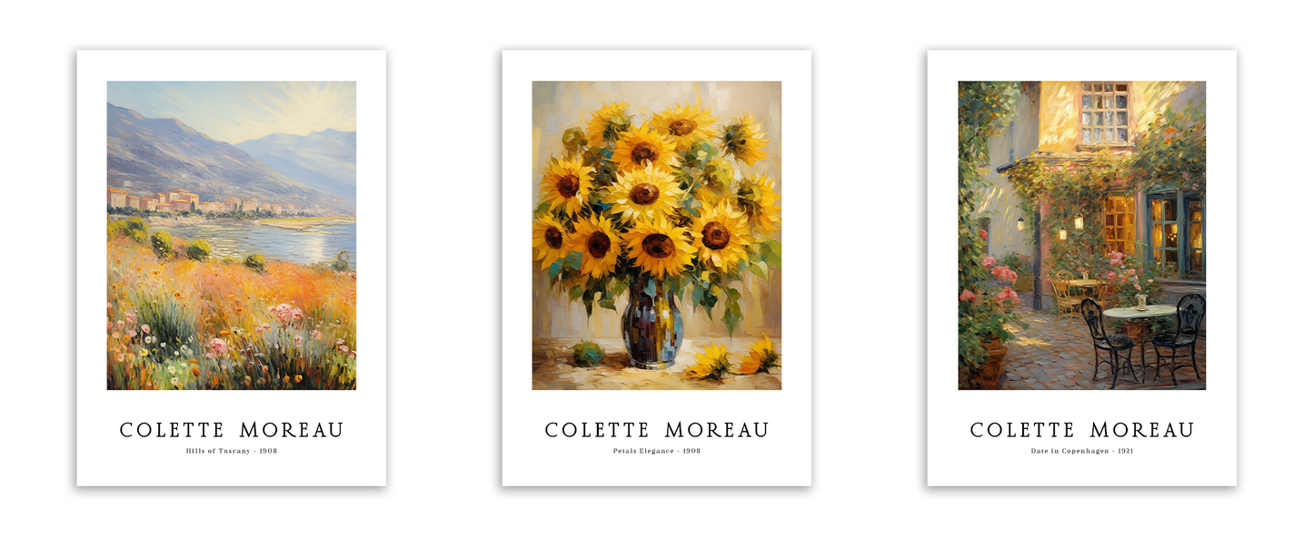 Poster Bundle - Colette Moreau
